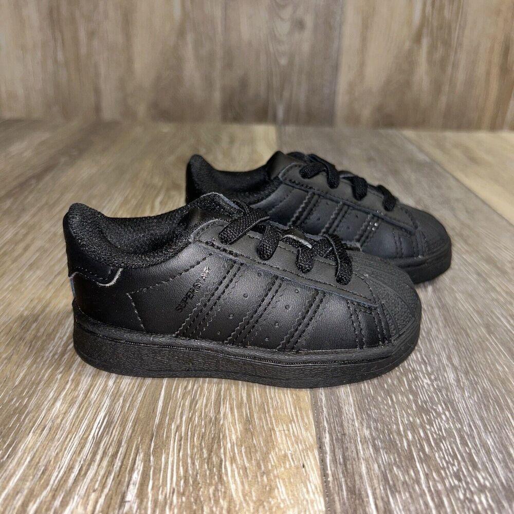 Adidas Originals Superstar Shelltoe Sneaker Shoes FU7716 Toddler Youth Size 5K